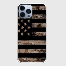 Чехол для iPhone 13 Pro Max с принтом American Flag Camo в Новосибирске,  |  | eagle | states | united | usa | армейские | армия | камуфляж | орел | служба | снайпер | соединенных | солдат | сша | форма | штатов