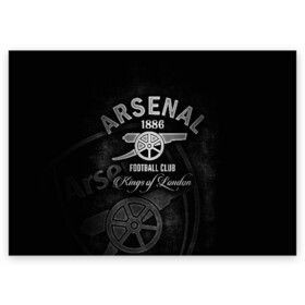 Поздравительная открытка с принтом Arsenal в Новосибирске, 100% бумага | плотность бумаги 280 г/м2, матовая, на обратной стороне линовка и место для марки
 | arsenal | arsenal fc | the gunners | английский клуб | арсенал | лондон | лондонский арсенал | премьер лига | футбол | футболист | футбольный клуб