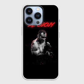 Чехол для iPhone 13 Pro с принтом EL CUCUY в Новосибирске,  |  | Тематика изображения на принте: cucuy | el cucuy | mma | tony ferguson | ufc | бабайка | бугимен | конор | мма | орел | тони | тони фергюсон | хабиб | эль кукуй | юфс