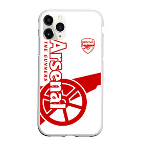 Чехол для iPhone 11 Pro матовый с принтом Arsenal в Новосибирске, Силикон |  | arsenal | arsenal fc | the gunners | английский клуб | арсенал | лондон | лондонский арсенал | премьер лига | футбол | футболист | футбольный клуб