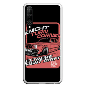 Чехол для Honor P30 с принтом Extreme night drift в Новосибирске, Силикон | Область печати: задняя сторона чехла, без боковых панелей | auto | car | cars | concept | crash | drift | drifting | extreme | fast | garage | race | racing | rally | super | turbo | автомобил | быстрый | дрифт | классика | экстрим