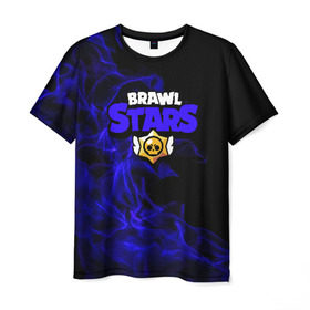 Мужская футболка 3D с принтом Brawl Stars в Новосибирске, 100% полиэфир | прямой крой, круглый вырез горловины, длина до линии бедер | brawl | brawl stars | stars | бравл | бравл старс | браво старс | игра | компьютерная | онлайн | старс