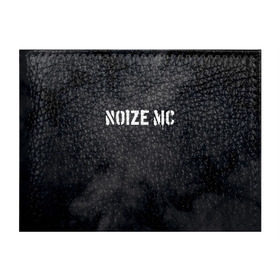 Обложка для студенческого билета с принтом NOIZE MC в Новосибирске, натуральная кожа | Размер: 11*8 см; Печать на всей внешней стороне | Тематика изображения на принте: noize mc