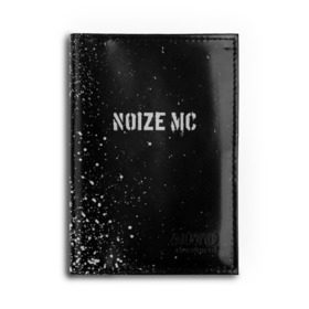 Обложка для автодокументов с принтом NOIZE MC в Новосибирске, натуральная кожа |  размер 19,9*13 см; внутри 4 больших “конверта” для документов и один маленький отдел — туда идеально встанут права | Тематика изображения на принте: noize mc