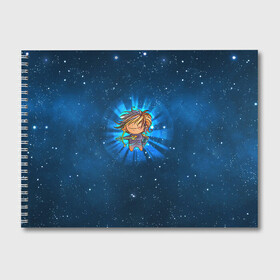 Альбом для рисования с принтом Стрелец в Новосибирске, 100% бумага
 | матовая бумага, плотность 200 мг. | вселенная | гороскоп | знаки зодиака | зодиак | космос | медитация | планеты