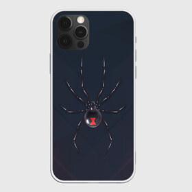 Чехол для iPhone 12 Pro Max с принтом Каракурт в Новосибирске, Силикон |  | marvel | spider | австралия | арахнофобия | вдова | кокон | красная | марвел | муха | насекомое | нить | паутина | полосы | сеть | спайдер | супергерой | тарантул | укус | фобия | черная | яд