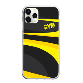 Чехол для iPhone 11 Pro Max матовый с принтом GYM в Новосибирске, Силикон |  | Тематика изображения на принте: bodybuilding | diet | exercise | fitness | gym | heath | motivation | muscle | phil | training | workout | бодибилдинг | мотивация | олимпия | сила | спорт | фитнес