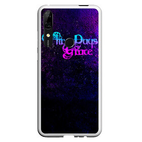 Чехол для Honor P Smart Z с принтом Three Days Grace в Новосибирске, Силикон | Область печати: задняя сторона чехла, без боковых панелей | 3 days grace | 3dg | alternative metal | alternative rock | hard rock | nu metal | post grunge | tdg | three day grace | three days grase | tre days grace | альтернатива | гранж | метал | рок | хард рок | хэви