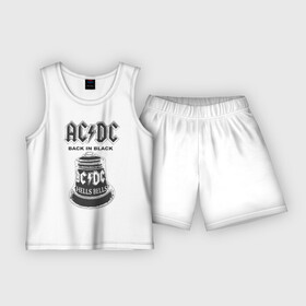Детская пижама с шортами хлопок с принтом AC DC в Новосибирске,  |  | ac dc | acdc | acdc ас дс | австралийская | ангус янг | асдс | блюз | группа | крис слэйд | метал | молния | музыка | певцы | рок | рок н ролл | стиви янг | хард | хардрок | эксл роуз