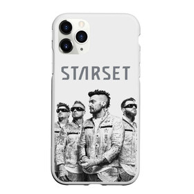 Чехол для iPhone 11 Pro Max матовый с принтом Starset Band в Новосибирске, Силикон |  | Тематика изображения на принте: logo | rock | starset | лого | рок | старсет