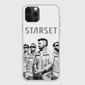 Чехол для iPhone 12 Pro Max с принтом Starset Band в Новосибирске, Силикон |  | Тематика изображения на принте: logo | rock | starset | лого | рок | старсет