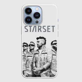 Чехол для iPhone 13 Pro с принтом Starset Band в Новосибирске,  |  | Тематика изображения на принте: logo | rock | starset | лого | рок | старсет