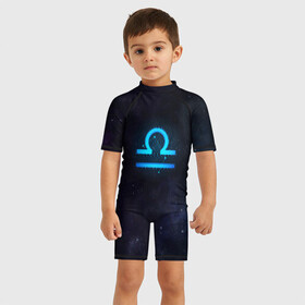 Детский купальный костюм 3D с принтом Весы в Новосибирске, Полиэстер 85%, Спандекс 15% | застежка на молнии на спине | вселенная | гороскоп | знаки зодиака | зодиак | космос | медитация | планеты
