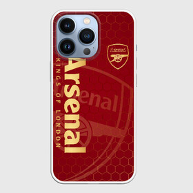 Чехол для iPhone 13 Pro с принтом Арсенал в Новосибирске,  |  | arsenal | arsenal fc | the gunners | английский клуб | арсенал | лондон | лондонский арсенал | премьер лига | футбол | футболист | футбольный клуб