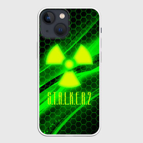 Чехол для iPhone 13 mini с принтом S.T.A.L.K.E.R. 2 в Новосибирске,  |  | bandit | chernobyl | pripyat | s.t.a.l.k.e.r. 2 | shadow of chernobyl | stalker | stalker 2 | бандиты | меченый | припять | сталкер | сталкер 2 | тени чернобыля | чернобыль | чистое небо