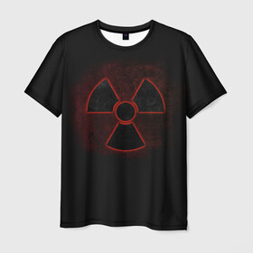 Мужская футболка 3D с принтом S.T.A.L.K.E.R в Новосибирске, 100% полиэфир | прямой крой, круглый вырез горловины, длина до линии бедер | 2033 | game | metro | radioactive | stalker | бандиты | долг | зона | игра | метро | припять | радиация | свобода | сталкер | сталкеры | чаэс | чернобыль