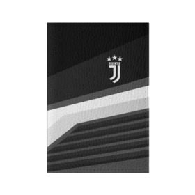 Обложка для паспорта матовая кожа с принтом Juventus в Новосибирске, натуральная матовая кожа | размер 19,3 х 13,7 см; прозрачные пластиковые крепления | Тематика изображения на принте: calcio | club | cr7 | cristiano ronaldo | dybala | football | full highlights | goals | italia | juventus | napoli | roma | serie a | белый | италия | клуб | форма | черный | ювентус