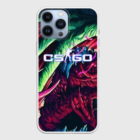 Чехол для iPhone 13 Pro Max с принтом CS:GO HYPER BEAST в Новосибирске,  |  | Тематика изображения на принте: awp | counter strike | cs go | cs go global offensive | hyper beast | skin cs | team cs | команды cs | скины оружия | скоростной зверь | хайпер бист