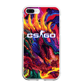 Чехол для iPhone 7Plus/8 Plus матовый с принтом CS GOHyperBeast в Новосибирске, Силикон | Область печати: задняя сторона чехла, без боковых панелей | awp | counter strike | cs go | cs go global offensive | hyper beast | skin cs | team cs | команды cs | скины оружия | скоростной зверь | хайпер бист