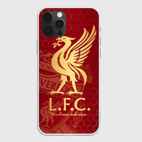 Чехол для iPhone 12 Pro Max с принтом Ливерпуль в Новосибирске, Силикон |  | liverpool | liverpool fc | ynwa | you never walk alone | ливерпуль | фан ливерпуля | фанатская | футбол | футболист | футбольный клуб | энфильд