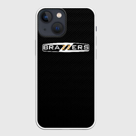 Чехол для iPhone 13 mini с принтом BRAZZERS в Новосибирске,  |  | brazzers | hub | бразерс