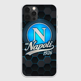 Чехол для iPhone 12 Pro Max с принтом Наполи в Новосибирске, Силикон |  | napoli | ssc napoli | наполи | неаполь | форма | футбол | футболист | футбольный клуб