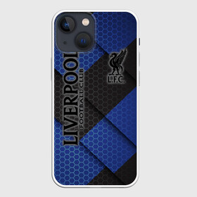 Чехол для iPhone 13 mini с принтом Liverpool F.C. в Новосибирске,  |  | anfield | champions league | doelpunt | espn | goals | league | lfc | liverpool fc | madrid | melwood | mo salah | premier | voetbal | ziggo | британский | клуб | ливерпуль | футбольный