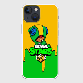 Чехол для iPhone 13 mini с принтом BRAWL STARS LEON в Новосибирске,  |  | brawl stars | bull | colt | leon | stars | берли | бо | брок | ворон | джесси | динамайк | дэррил | кольт | леон | мортис | нита | пайпер | пенни | поко | пэм | рикошет | спайк | тара | фрэнк | шелли | эль примо