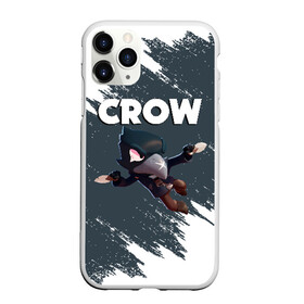 Чехол для iPhone 11 Pro матовый с принтом BRAWL STARS CROW в Новосибирске, Силикон |  | brawl stars | bull | colt | crow | leon | stars | берли | бо | брок | ворон | джесси | динамайк | дэррил | кольт | леон | мортис | нита | пайпер | пенни | поко | пэм | рикошет | спайк | фрэнк | шелли | эль примо