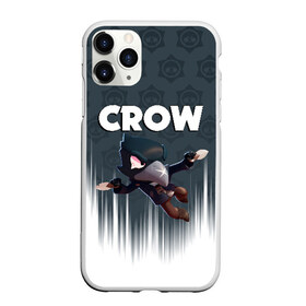 Чехол для iPhone 11 Pro матовый с принтом BRAWL STARS CROW в Новосибирске, Силикон |  | brawl stars | bull | colt | crow | leon | stars | берли | бо | брок | ворон | джесси | динамайк | дэррил | кольт | леон | мортис | нита | пайпер | пенни | поко | пэм | рикошет | спайк | фрэнк | шелли | эль примо