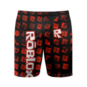 Мужские шорты 3D спортивные с принтом Roblox в Новосибирске,  |  | roblox | roblox games | игра роблокс | роблокс симулятор