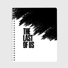 Тетрадь с принтом THE LAST OF US в Новосибирске, 100% бумага | 48 листов, плотность листов — 60 г/м2, плотность картонной обложки — 250 г/м2. Листы скреплены сбоку удобной пружинной спиралью. Уголки страниц и обложки скругленные. Цвет линий — светло-серый
 | cicadas | fireflies | the last of us | the last of us part 2 | джоэл | последние из нас | цикады | элли