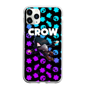 Чехол для iPhone 11 Pro матовый с принтом BRAWL STARS CROW в Новосибирске, Силикон |  | brawl stars | bull | colt | crow | leon | stars | берли | бо | брок | ворон | джесси | динамайк | дэррил | кольт | леон | мортис | нита | пайпер | пенни | поко | пэм | рикошет | спайк | фрэнк | шелли | эль примо