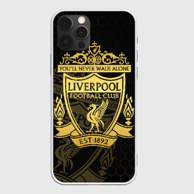 Чехол для iPhone 12 Pro Max с принтом Ливерпуль в Новосибирске, Силикон |  | liverpool | liverpool fc | ynwa | you never walk alone | ливерпуль | фан ливерпуля | фанатская | футбол | футболист | футбольный клуб | энфильд