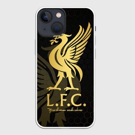 Чехол для iPhone 13 mini с принтом Ливерпуль в Новосибирске,  |  | liverpool | liverpool fc | ynwa | you never walk alone | ливерпуль | фан ливерпуля | фанатская | футбол | футболист | футбольный клуб | энфильд