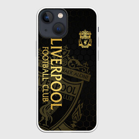 Чехол для iPhone 13 mini с принтом Ливерпуль в Новосибирске,  |  | liverpool | liverpool fc | ynwa | you never walk alone | ливерпуль | фан ливерпуля | фанатская | футбол | футболист | футбольный клуб | энфильд