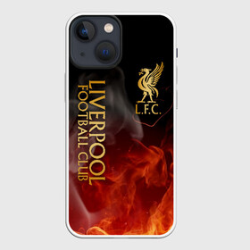 Чехол для iPhone 13 mini с принтом LIVERPOOL в Новосибирске,  |  | lfc | liverpool | sport | ynwa | ливерпуль | лфк | спорт