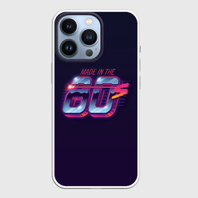 Чехол для iPhone 13 Pro с принтом Made in the 80s в Новосибирске,  |  | 80 | cyber | game | hotline | hotlinemiami | maiami | music | outrun | retro | retrowave | synth | synthwave | игра | кибер | ретро