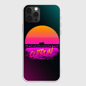 Чехол для iPhone 12 Pro Max с принтом OUTRUN RETROWAVE в Новосибирске, Силикон |  | hotline miami | neon | new retro wave | outrun | outrun electro | retro | retrowave | synth | synthwave | неон | ретро | хотлайн майами