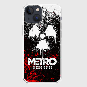 Чехол для iPhone 13 mini с принтом METRO EXODUS в Новосибирске,  |  | exodus | horror | metro 2033 | metro exodus | sparta | survival | артём | игры | исход | метро | метро 2035 | спарта | спартанцы