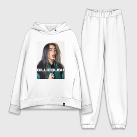 Женский костюм хлопок Oversize с принтом BILLIE EILISH в Новосибирске,  |  | bilie | billi | billie | eilish | eillish | elish | ellish | айлиш | алиш | били | билли | эйлиш | элиш