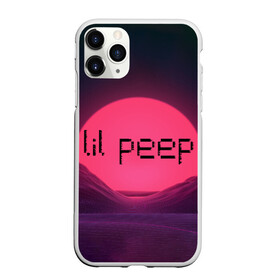 Чехол для iPhone 11 Pro матовый с принтом lil peep(Black Logo) в Новосибирске, Силикон |  | cry baby | lil peep | logo | rap | заход солнца | знаменитости. эмо | известный исполнитель | неон | пип | редактируемое лого | реп | розоватый оттенок | рок | рэп | яркий фон