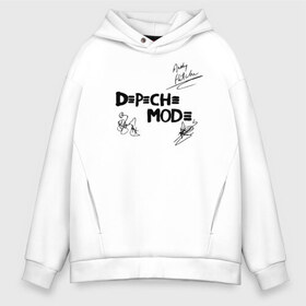 Мужское худи Oversize хлопок с принтом Depeche Mode в Новосибирске, френч-терри — 70% хлопок, 30% полиэстер. Мягкий теплый начес внутри —100% хлопок | боковые карманы, эластичные манжеты и нижняя кромка, капюшон на магнитной кнопке | depeche mode | альтернативный | вестник моды | депеш мод | депешмод | дэйв гаан | индастриал | мартин гор | музыка | новая волна | роза | рок | синти поп | электроник | энди флетчер