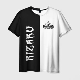 Мужская футболка 3D с принтом KIZARU в Новосибирске, 100% полиэфир | прямой крой, круглый вырез горловины, длина до линии бедер | family | haunted | karmageddon | karmagedon | kizaru | кармагеддон | кармагедон | кизару | фэмили | хаунтед