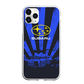 Чехол для iPhone 11 Pro матовый с принтом Subaru в Новосибирске, Силикон |  | sti | subaru | subaru impreza | subaru impreza wrx sti | subaru sti | субару | субару импреза