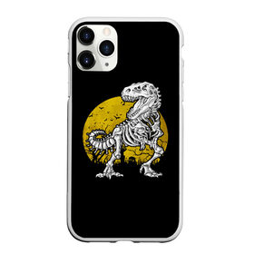 Чехол для iPhone 11 Pro Max матовый с принтом T-Rex в Новосибирске, Силикон |  | 19 | 2019 | cat | ghost | halloween | ведьма | динозавр | кости | кошка | ночь | паук | приведение | призрак | скелет | тирекс | тыква | тьма | ужас | хелловин | хеллоувин | хэллоуин | череп