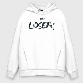 Мужское худи Oversize хлопок с принтом The Losers в Новосибирске, френч-терри — 70% хлопок, 30% полиэстер. Мягкий теплый начес внутри —100% хлопок | боковые карманы, эластичные манжеты и нижняя кромка, капюшон на магнитной кнопке | clown | derry | it 2 | it: chapter two | loser | lover | pennywise | shtatit | stephen king | warner brothers | ворнер бразерс | дерри | клоун | оно 2 | пеннивайз | стивен кинг