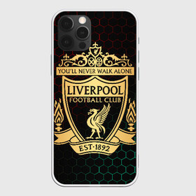 Чехол для iPhone 12 Pro Max с принтом Ливерпуль в Новосибирске, Силикон |  | liverpool | liverpool fc | ynwa | you never walk alone | ливерпуль | фан ливерпуля | фанатская | футбол | футболист | футбольный клуб | энфильд