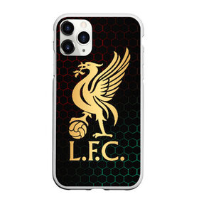 Чехол для iPhone 11 Pro Max матовый с принтом Ливерпуль в Новосибирске, Силикон |  | liverpool | liverpool fc | ynwa | you never walk alone | ливерпуль | фан ливерпуля | фанатская | футбол | футболист | футбольный клуб | энфильд