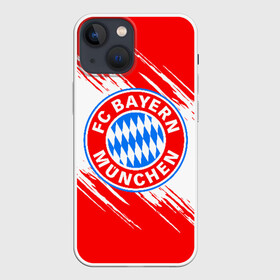 Чехол для iPhone 13 mini с принтом BAYERN MUNCHEN в Новосибирске,  |  | bayern | bayern munchen | fc bayern | football | football club | sport | бавария | спорт | футбол | футбольный клуб